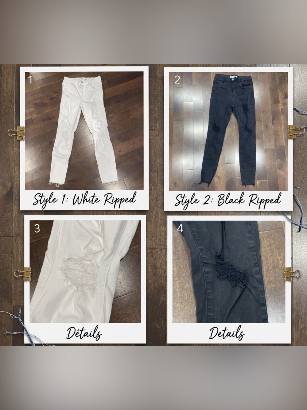 2016 era Ripped skinny jean bundle
